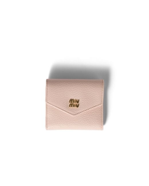 Miu Miu Multicolor Small Leather Wallet