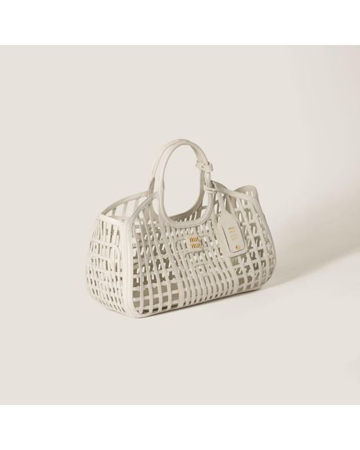 Miu Miu Natural Leather Handbag