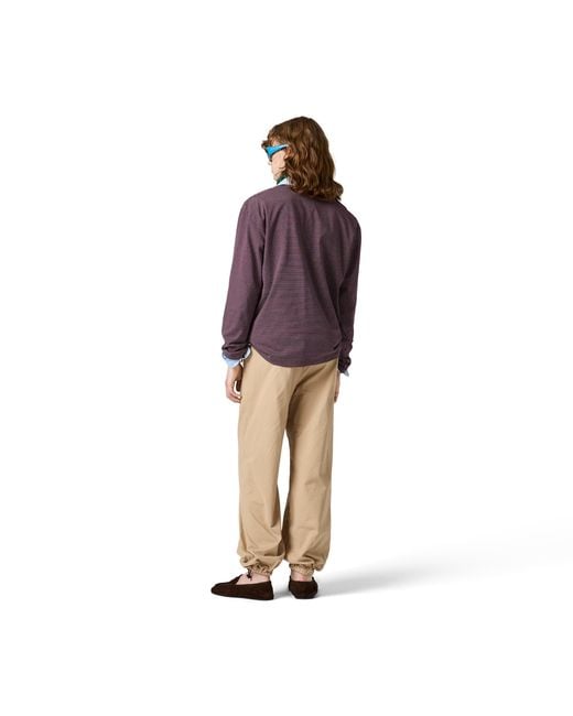 Miu Miu Natural Washed Gabardine Trousers