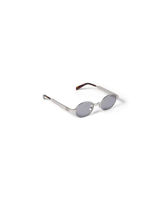 Miu Miu White Envie Sunglasses