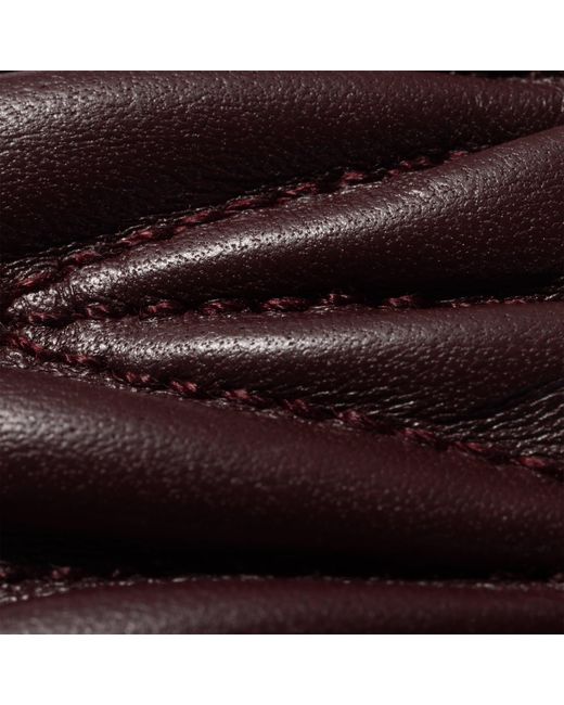 Miu Miu Purple Matelassé Nappa Leather Small Wallet