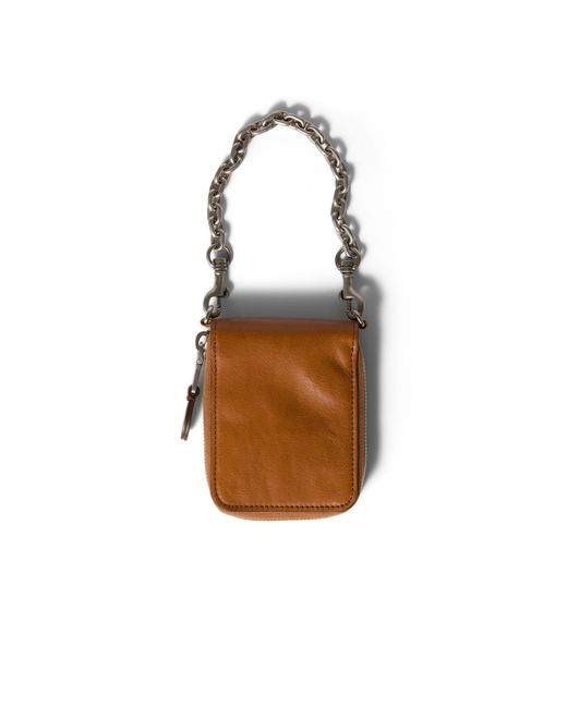 Miu Miu Brown Small Leather Wallet