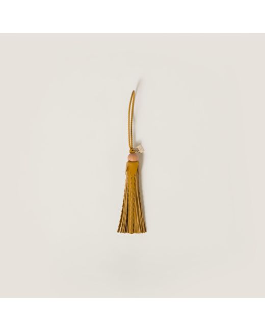 Miu Miu Natural Nappa Leather Trick