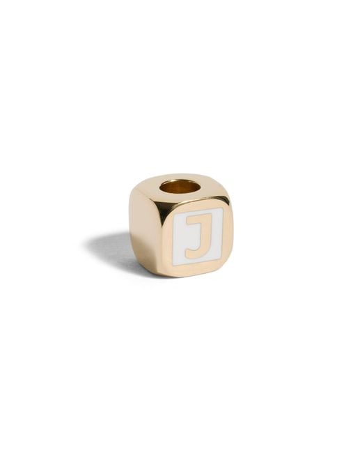Miu Miu Metallic Enameled Metal Dice Charm