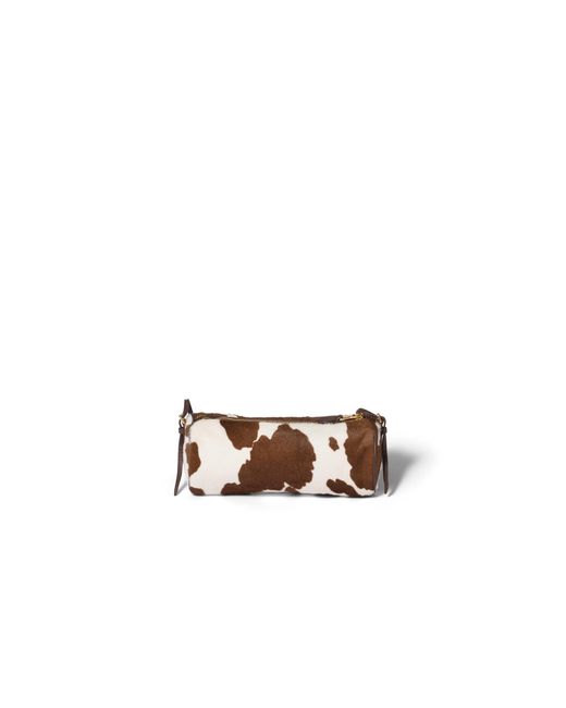 Miu Miu Multicolor Printed Leather Pouch