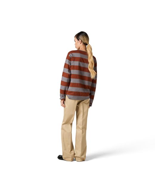 Miu Miu Red Striped Jersey T-Shirt