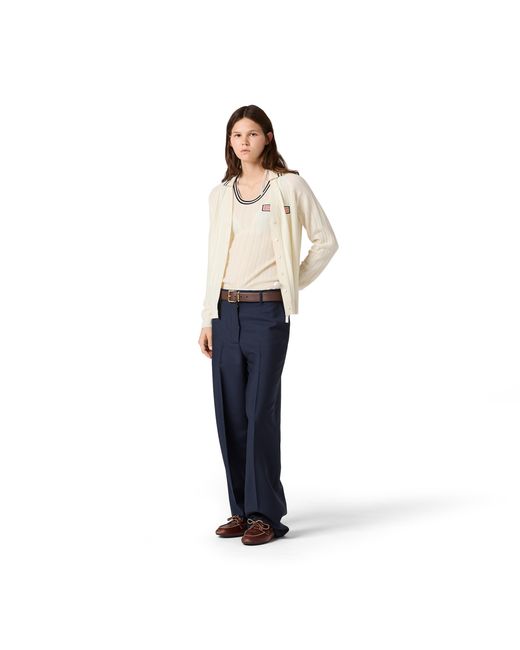 Miu Miu Natural Cashmere Top