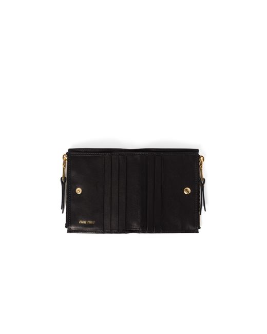 Miu Miu Black Wallets