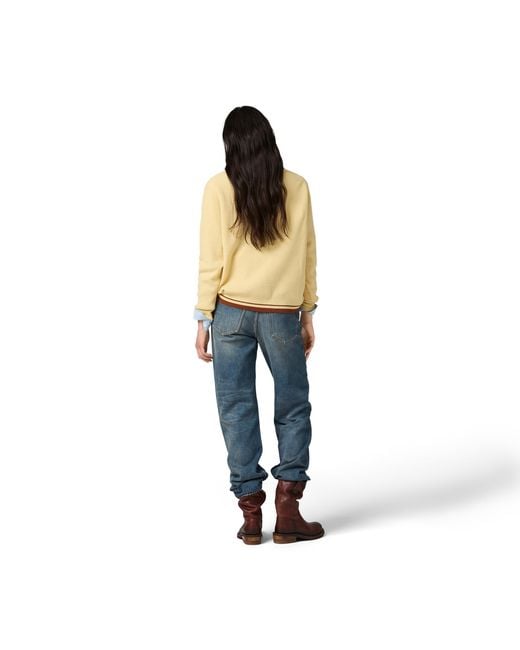 Miu Miu Natural Cashmere V-Neck Sweater