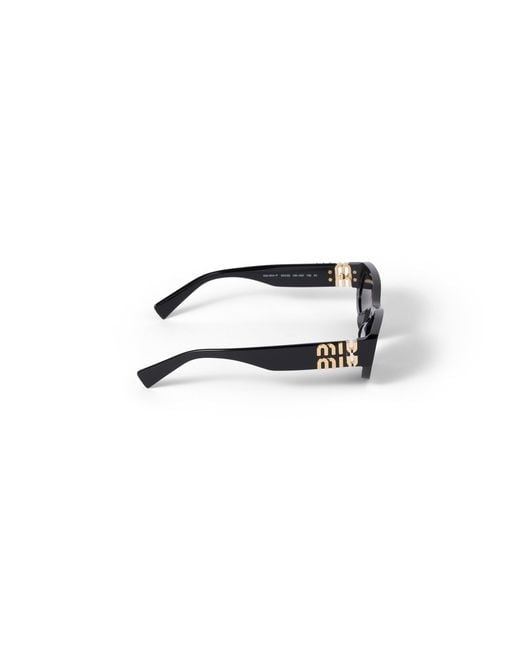 Miu Miu Blue Miu Glimpse Sunglasses
