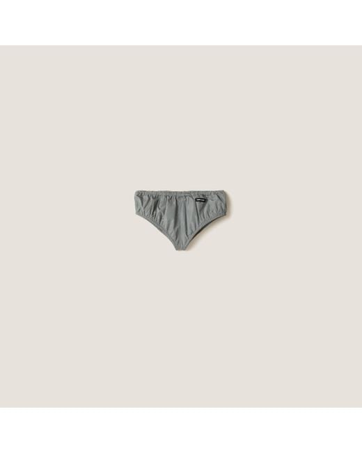 Miu Miu Multicolor Technical Silk Briefs