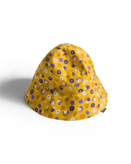 Miu Miu Yellow Poplin Bucket Hat