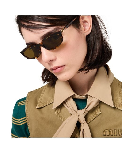 Miu Miu Multicolor Miu Regard Sunglasses