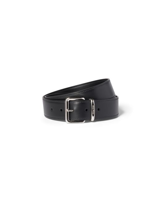 Miu Miu Black Leather Belt