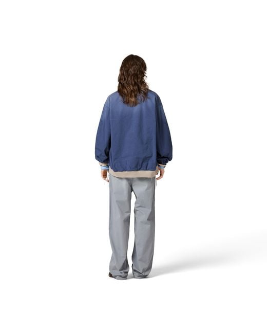 Miu Miu Blue Old Washed Twill Blouson Jacket