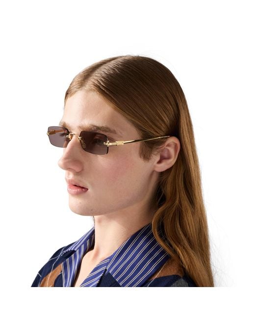 Miu Miu Pink Eyewear Collection Sunglasses