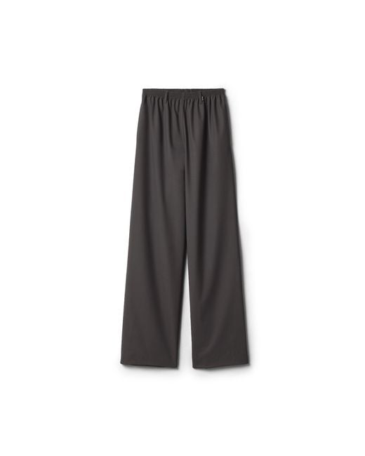 Miu Miu Gray Stretch Wool Pants