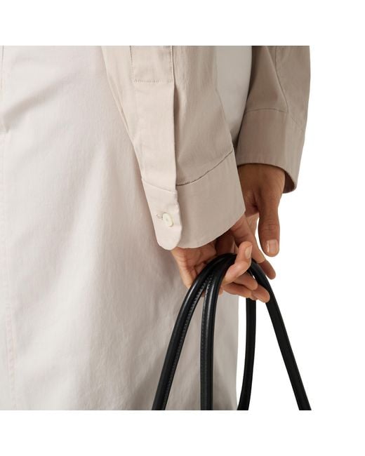 Miu Miu Natural Stretch Poplin Shirt