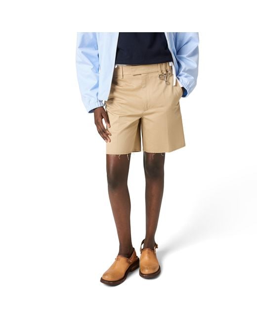 Miu Miu Natural Chino Bermudas
