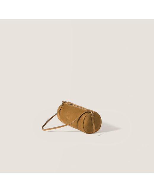 Miu Miu Natural Suede Pouch