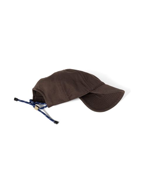 Miu Miu Brown Denim Baseball Cap