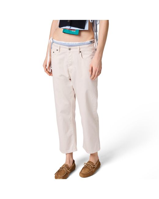 Miu Miu White Denim Jeans