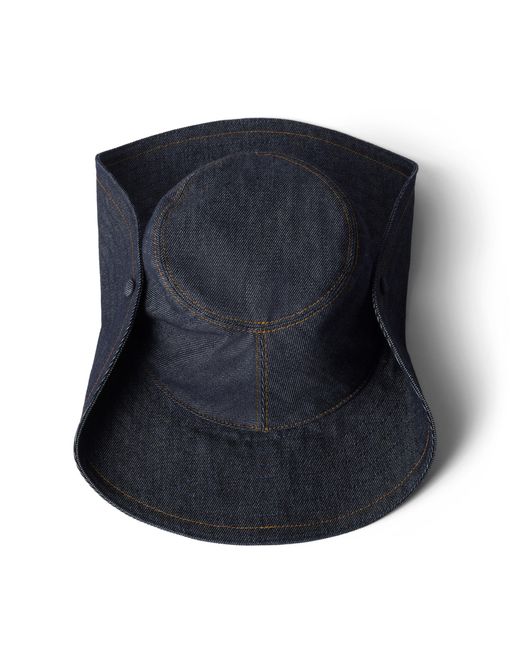 Miu Miu Blue Denim Cowboy Hat