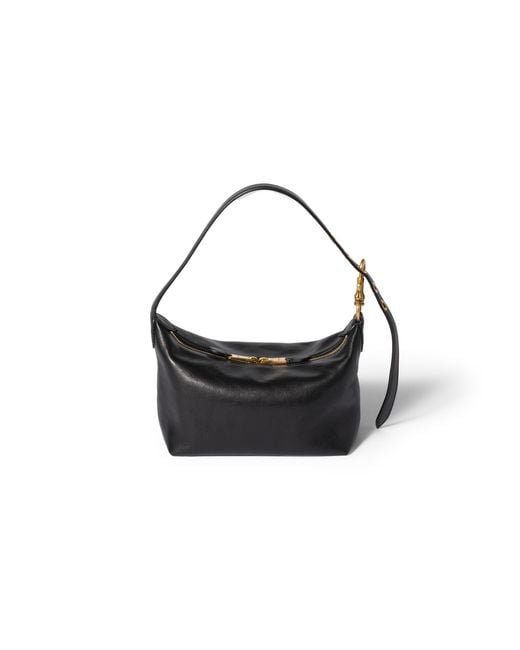 Miu Miu Black Spirit Nappa Leather Bag