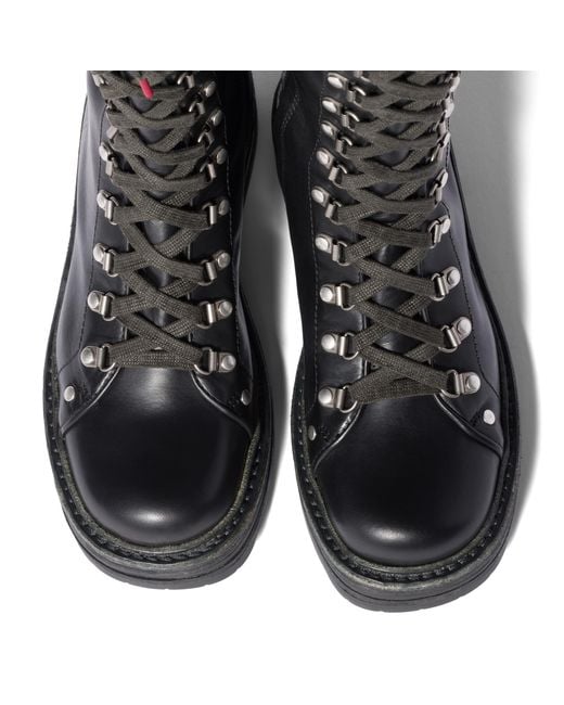 Miu Miu Black Leather Boots