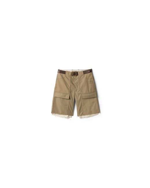 Miu Miu Natural Chino Bermudas
