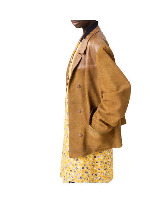 Miu Miu Brown Suede Jacket