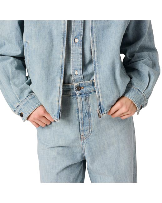 Miu Miu Blue Chambray Jeans