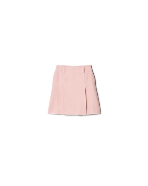 Miu Miu Pink Kid Mohair Skirt