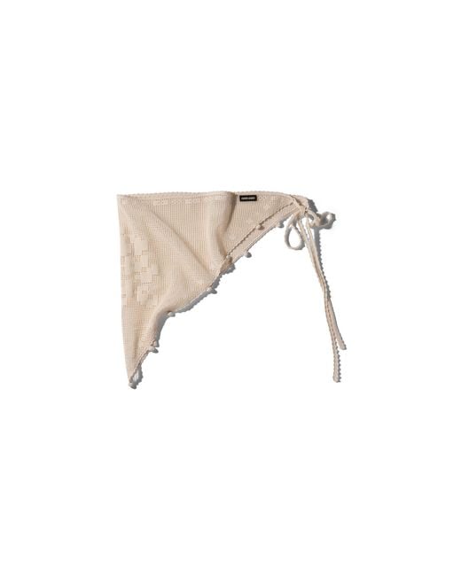 Miu Miu White Cotton Pareo