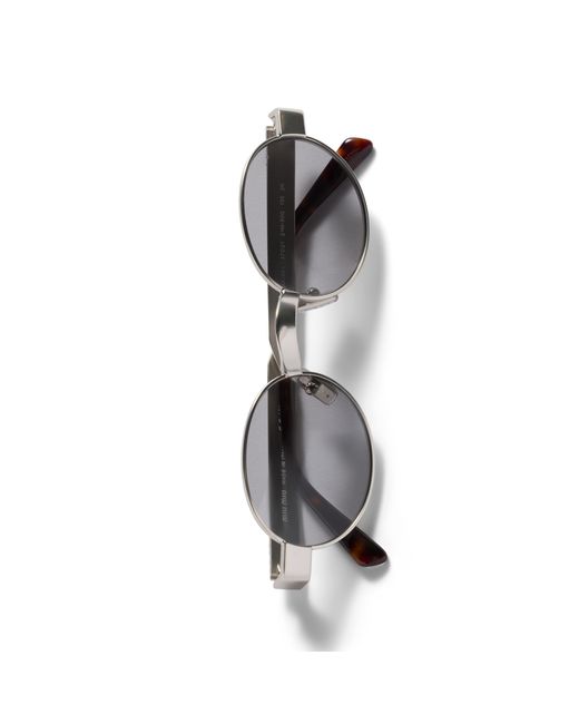 Miu Miu White Envie Sunglasses