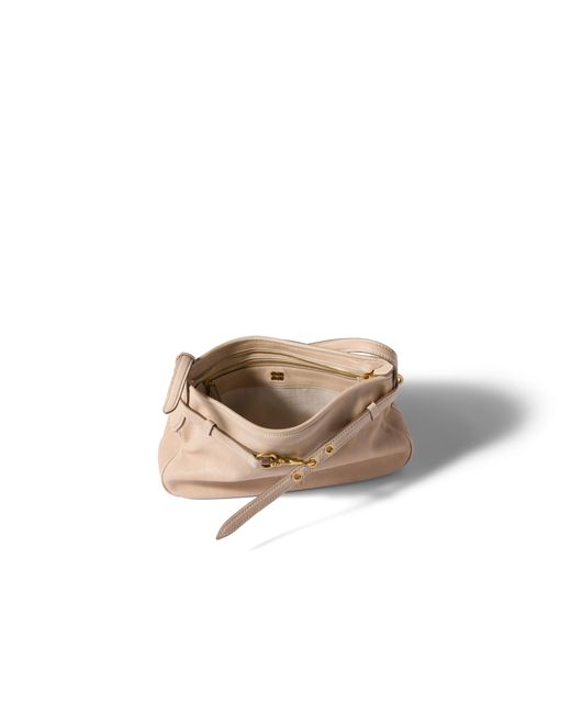 Miu Miu Pink Aventure Nappa Leather Bag
