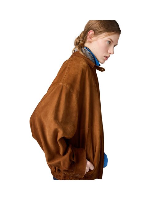 Miu Miu Brown Suede Jacket