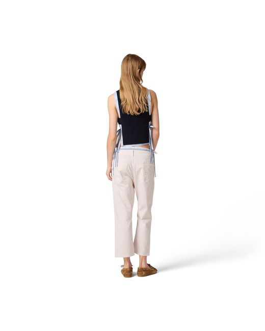Miu Miu White Denim Jeans