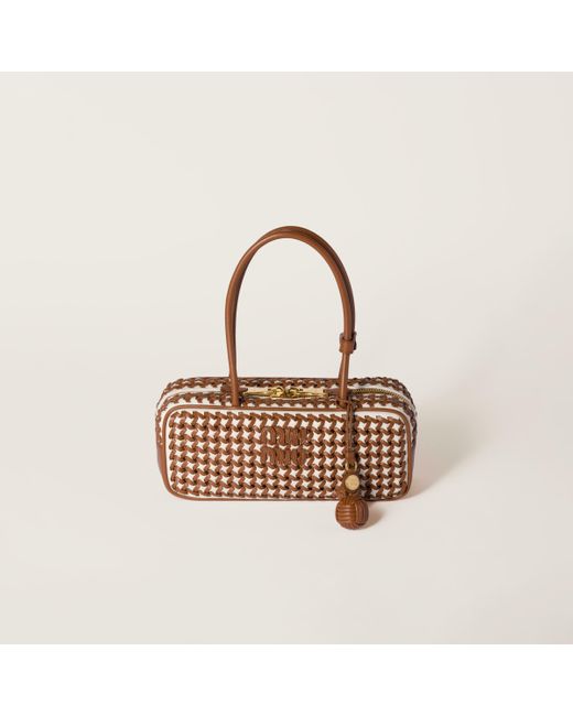 Miu Miu Multicolor Beau Leather Bag