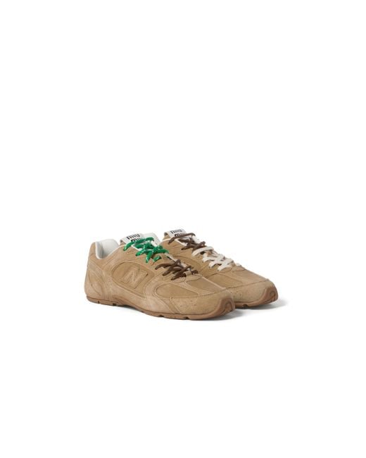 Miu Miu New Balance X 530 Sl Suede Sneakers, Size 39,5 | Lyst UK