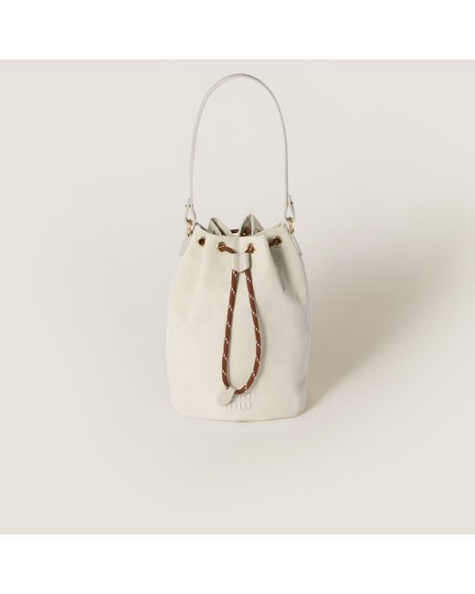 Miu Miu Natural Gabardine Pouch