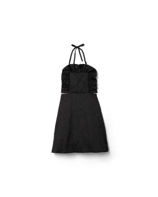Miu Miu Black Cloqué Duchesse Dress