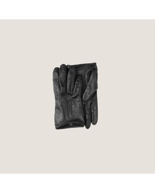 Miu Miu Black Nappa Leather Gloves