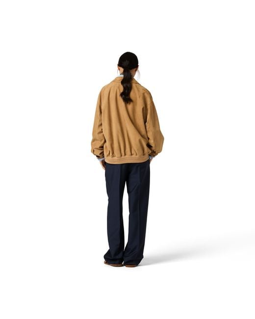 Miu Miu Brown Suede Jacket