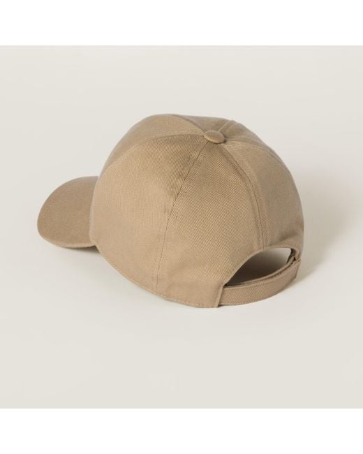 Miu Miu Multicolor Drill Baseball Cap