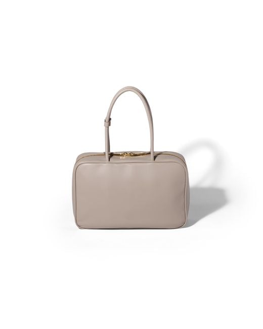 Miu Miu Gray Beau Leather Bag