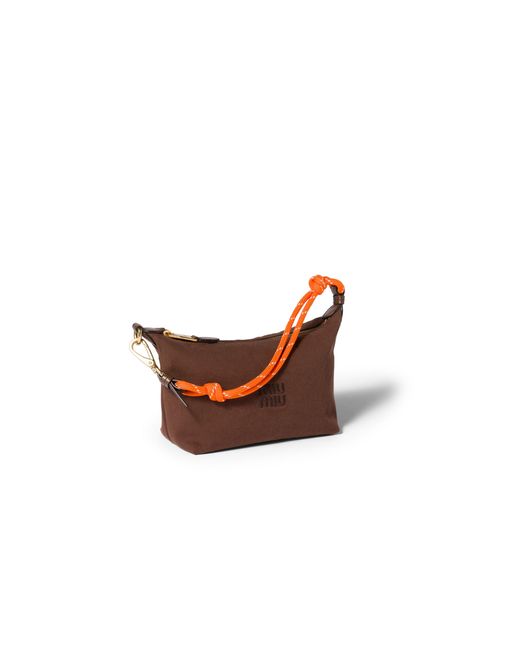 Pouch Spirit di Miu Miu in Brown
