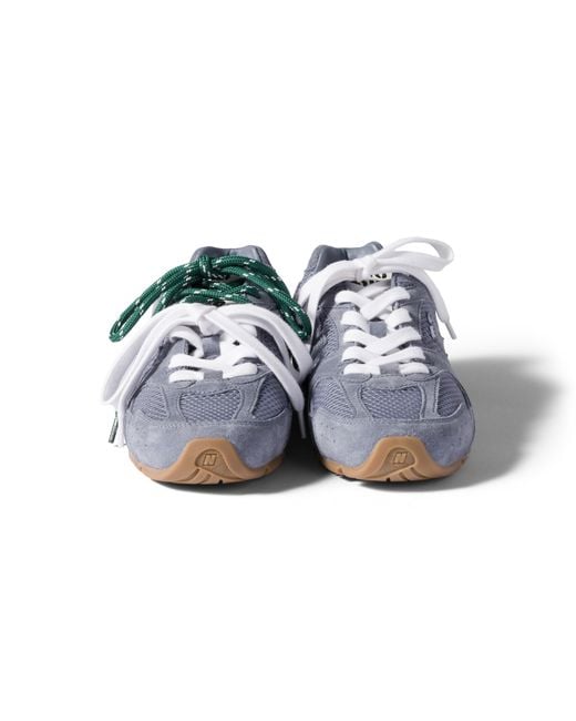 Miu Miu Blue New Balance X 530 Sl Suede And Mesh Sneakers