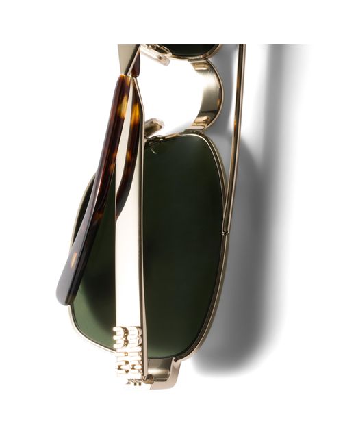 Miu Miu Green Envie Sunglasses