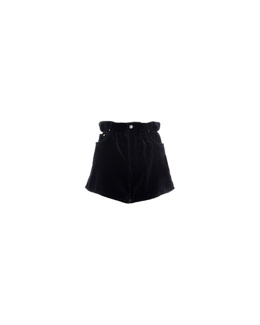 Miu Miu Black Velvet Shorts